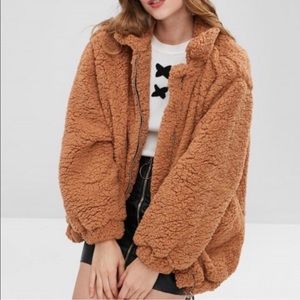 Teddy bear coat